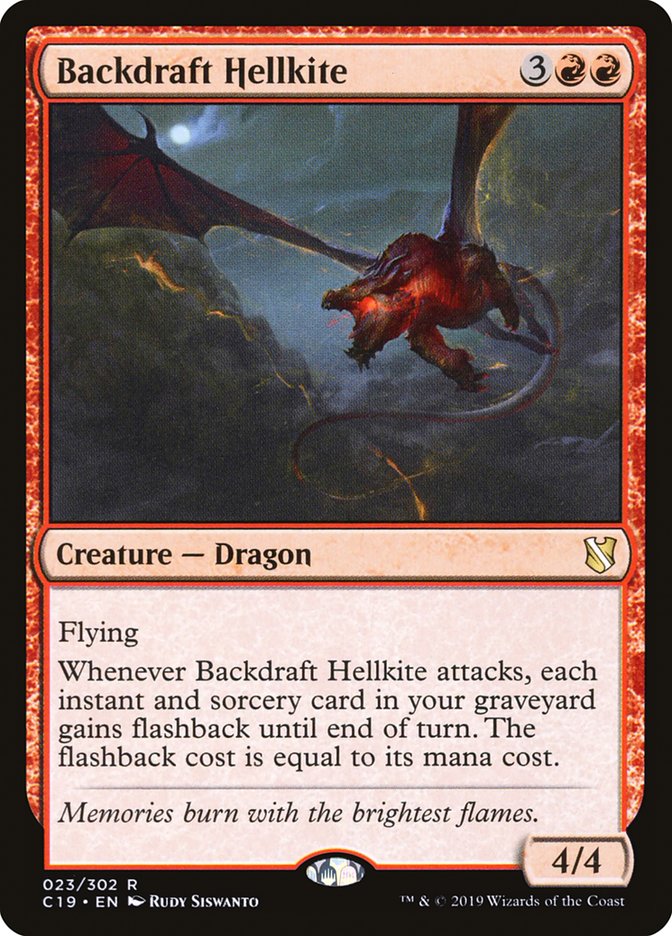 Backdraft Hellkite [Commander 2019] | D20 Games