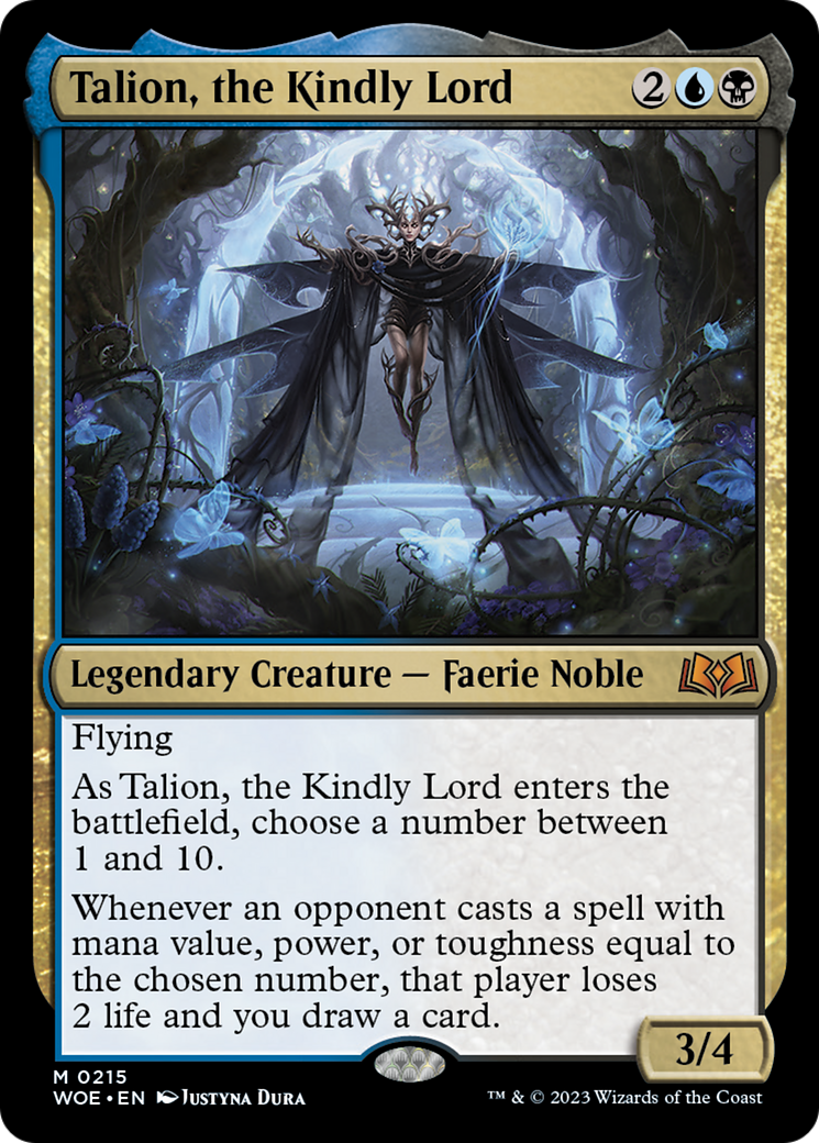 Talion, the Kindly Lord [Wilds of Eldraine] | D20 Games
