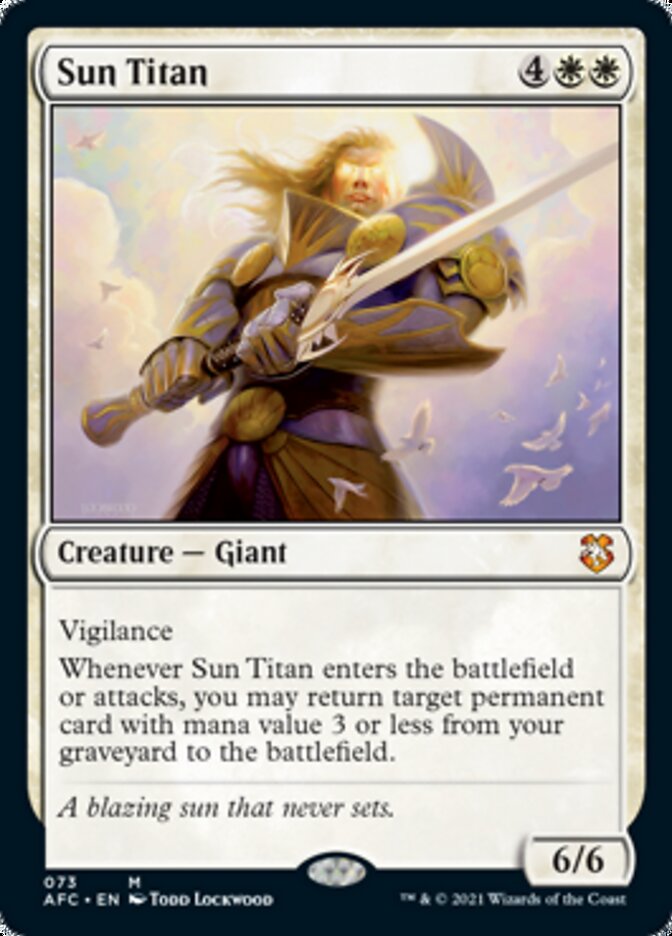 Sun Titan [Dungeons & Dragons: Adventures in the Forgotten Realms Commander] | D20 Games