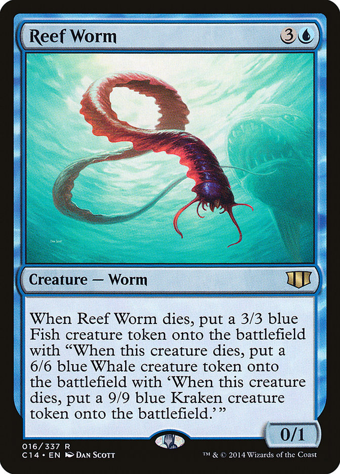 Reef Worm [Commander 2014] | D20 Games