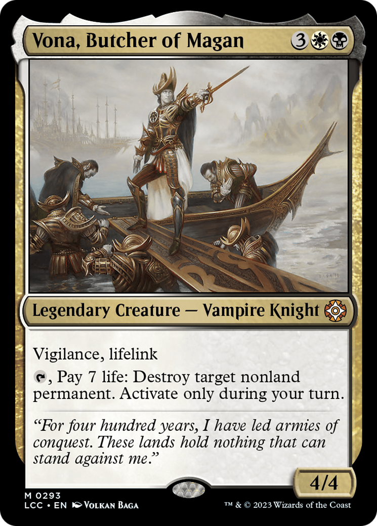 Vona, Butcher of Magan [The Lost Caverns of Ixalan Commander] | D20 Games