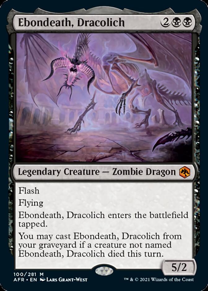 Ebondeath, Dracolich [Dungeons & Dragons: Adventures in the Forgotten Realms] | D20 Games