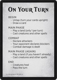 Rules Card (WAR Bundle) [Unique and Miscellaneous Promos] | D20 Games