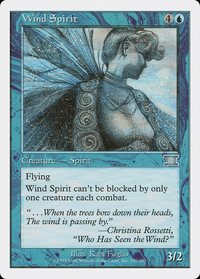 Wind Spirit [Classic Sixth Edition] | D20 Games
