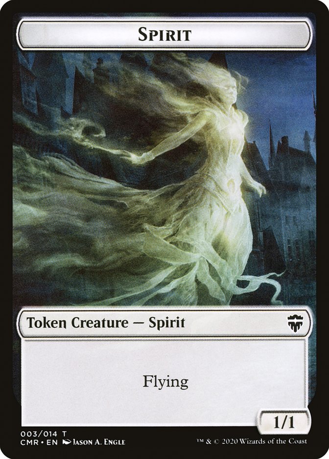 Spirit Token [Commander Legends Tokens] | D20 Games