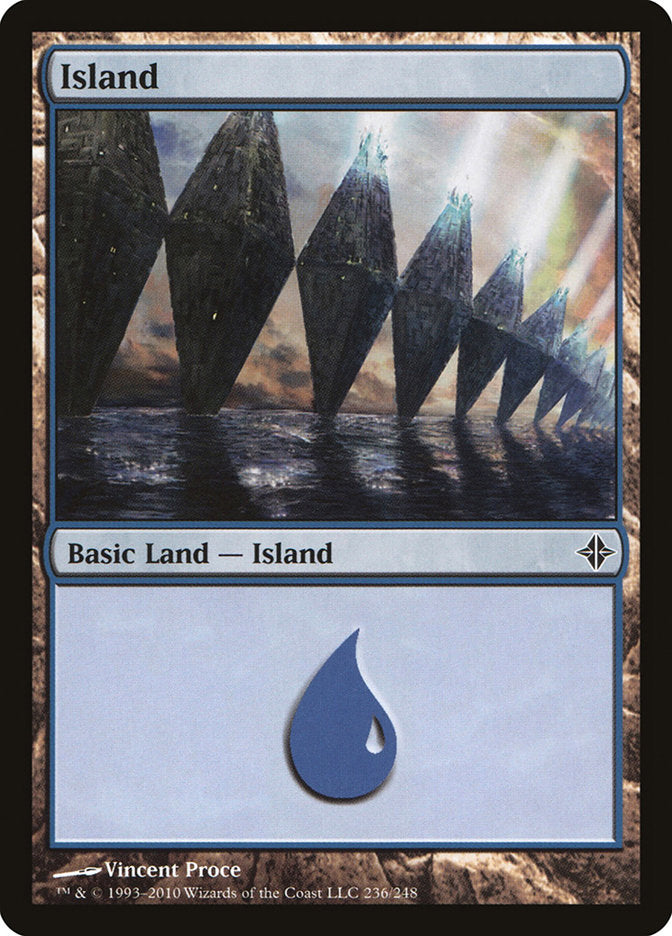 Island (236) [Rise of the Eldrazi] | D20 Games
