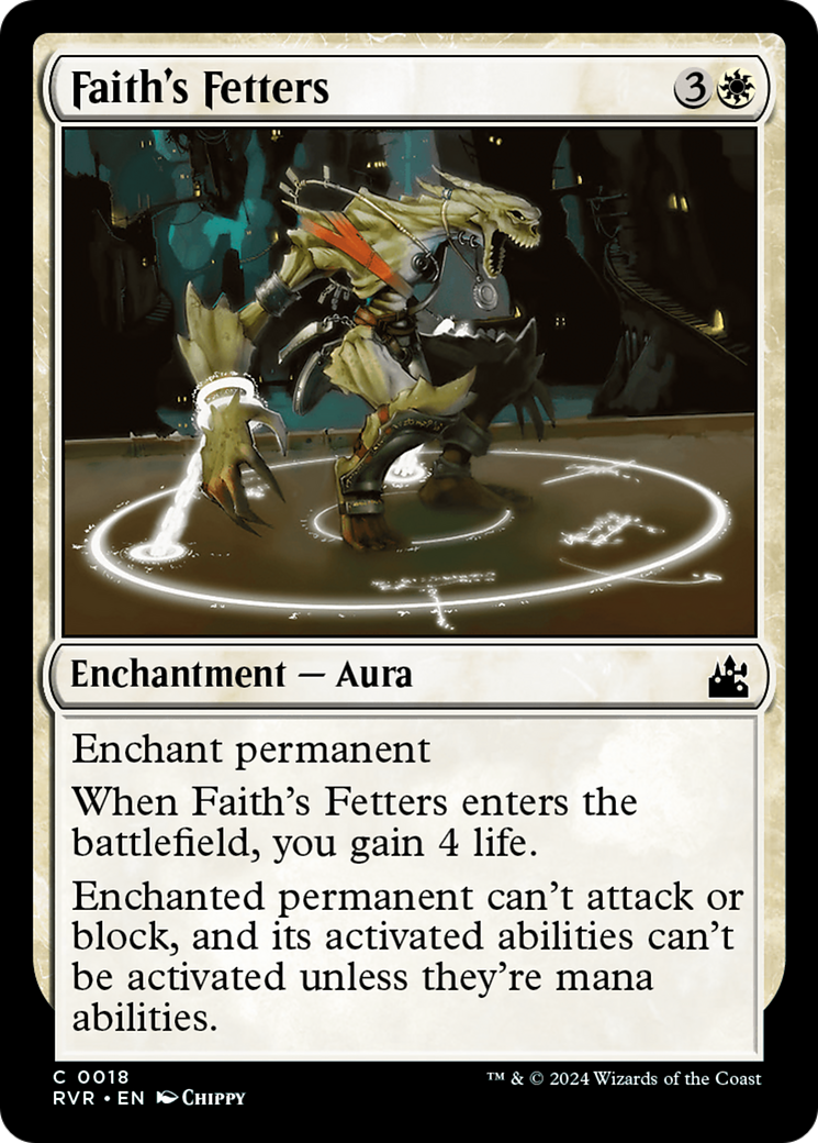 Faith's Fetters [Ravnica Remastered] | D20 Games