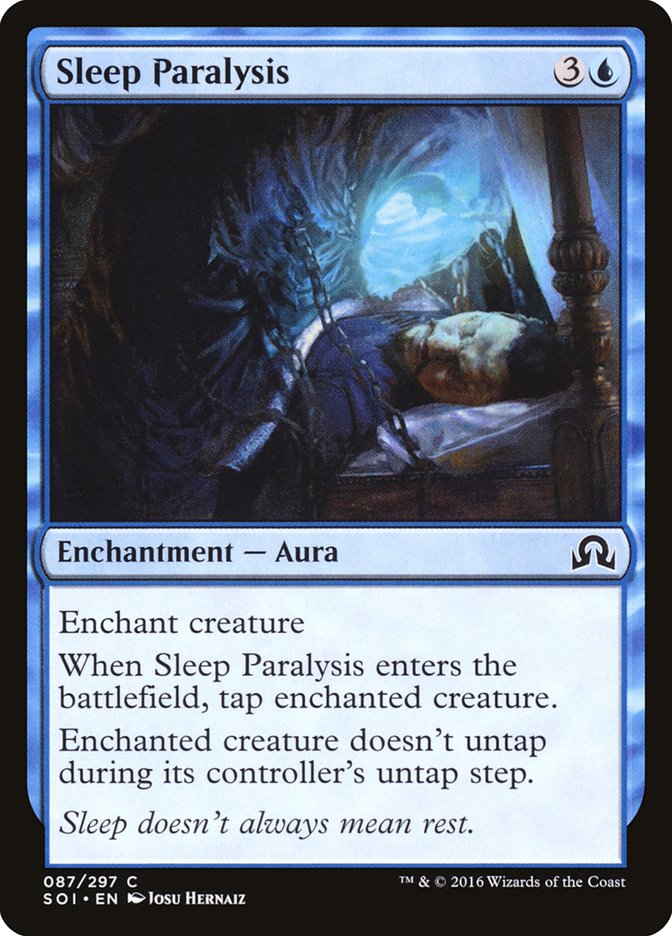 Sleep Paralysis [Shadows over Innistrad] | D20 Games