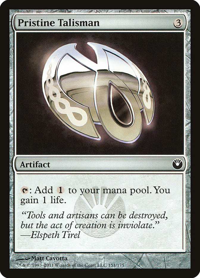 Pristine Talisman (Game Day) [New Phyrexia Promos] | D20 Games