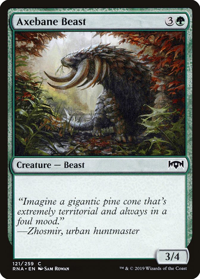 Axebane Beast [Ravnica Allegiance] | D20 Games