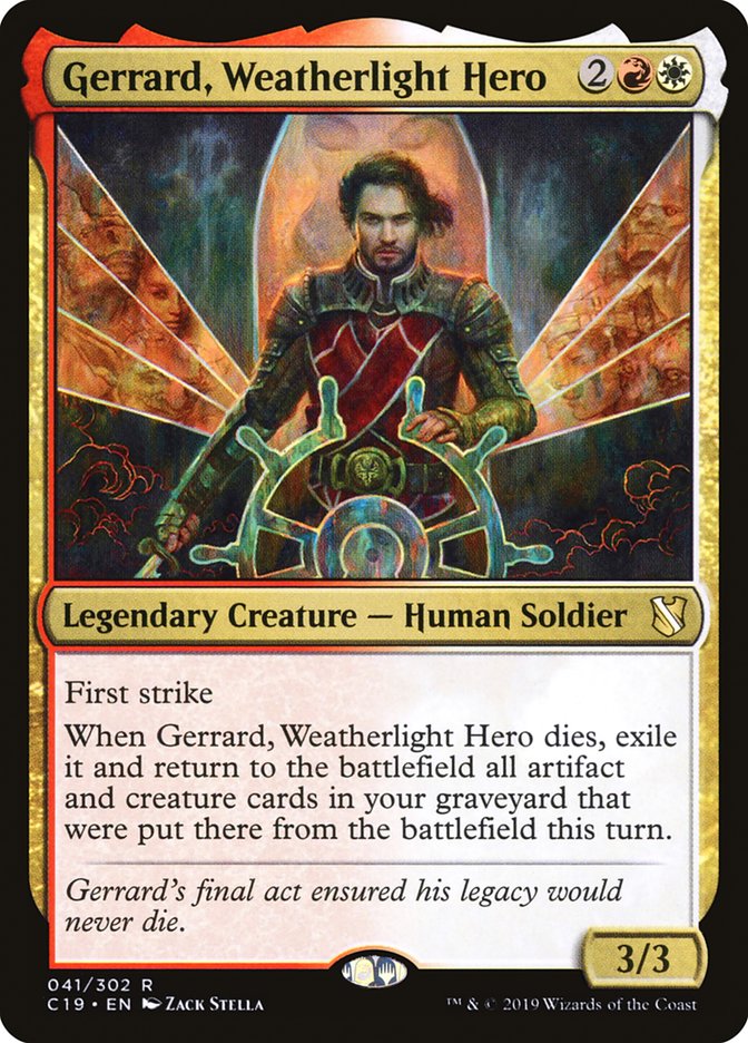 Gerrard, Weatherlight Hero [Commander 2019] | D20 Games