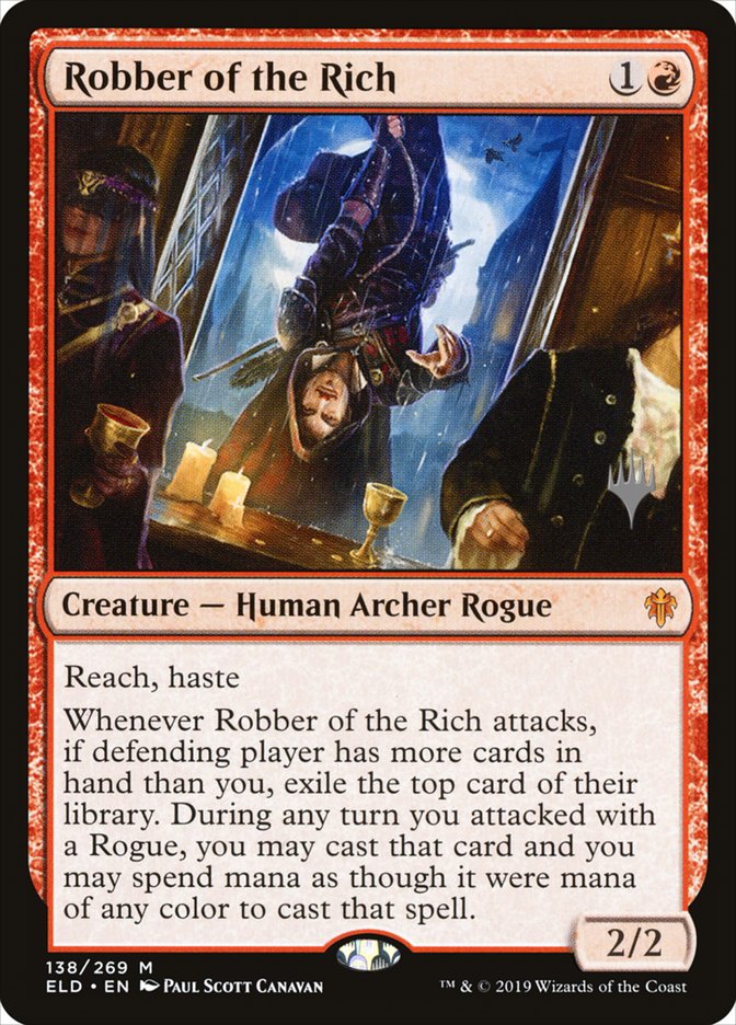 Robber of the Rich (Promo Pack) [Throne of Eldraine Promos] | D20 Games