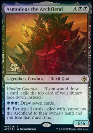 Asmodeus the Archfiend [Dungeons & Dragons: Adventures in the Forgotten Realms Prerelease Promos] | D20 Games