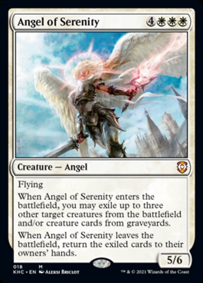 Angel of Serenity [Kaldheim Commander] | D20 Games