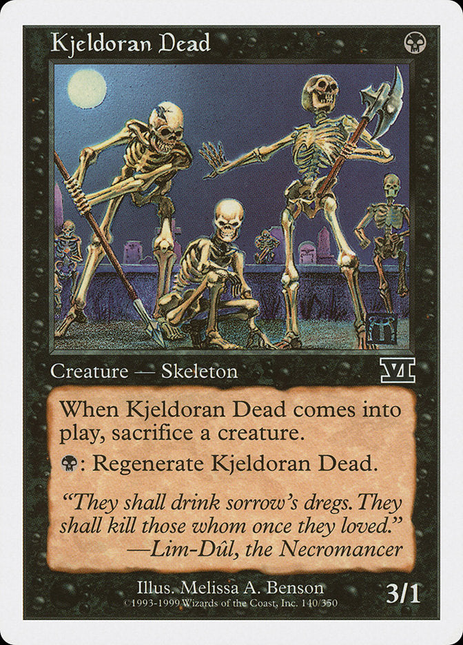 Kjeldoran Dead [Classic Sixth Edition] | D20 Games