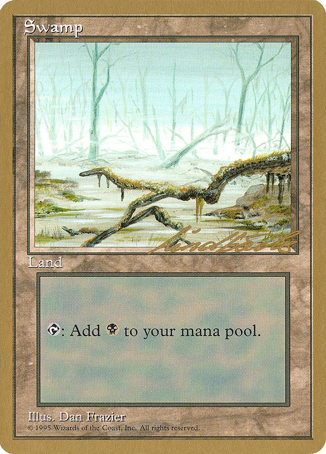 Swamp (ll372) (Leon Lindback) [Pro Tour Collector Set] | D20 Games