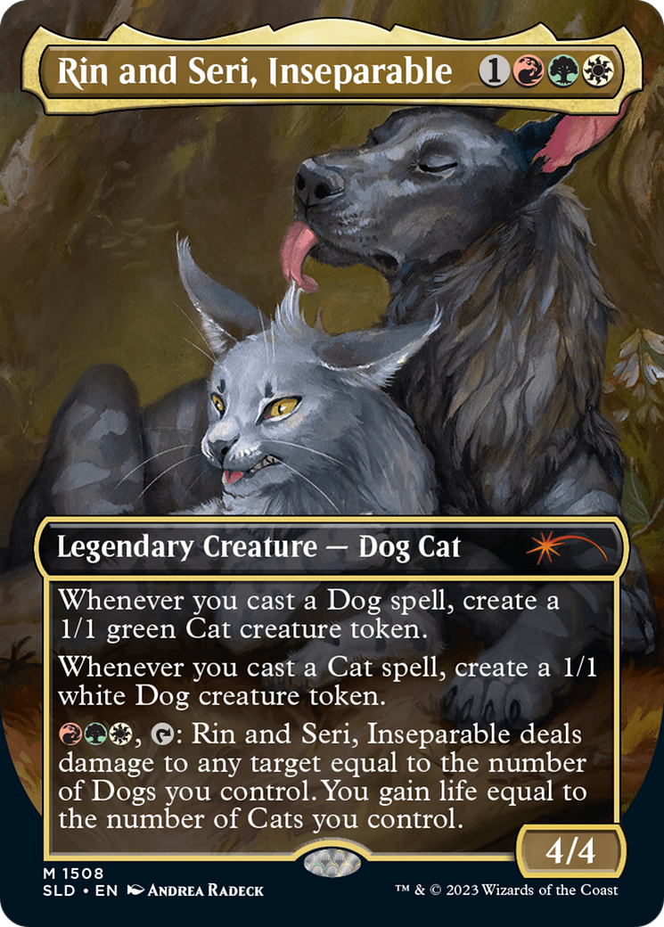 Rin and Seri, Inseparable (1508) // Rin and Seri, Inseparable [Secret Lair Commander Deck: Raining Cats and Dogs] | D20 Games