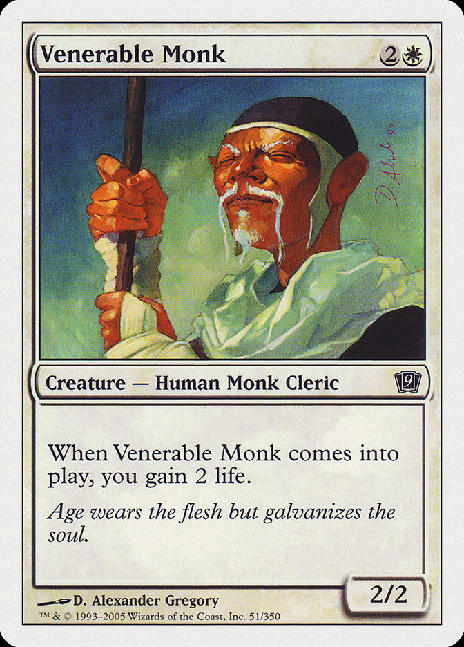 Venerable Monk [Ninth Edition] | D20 Games