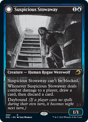 Suspicious Stowaway // Seafaring Werewolf [Innistrad: Double Feature] | D20 Games