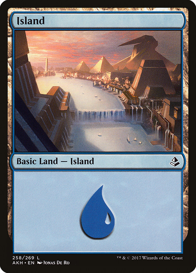 Island (258) [Amonkhet] | D20 Games