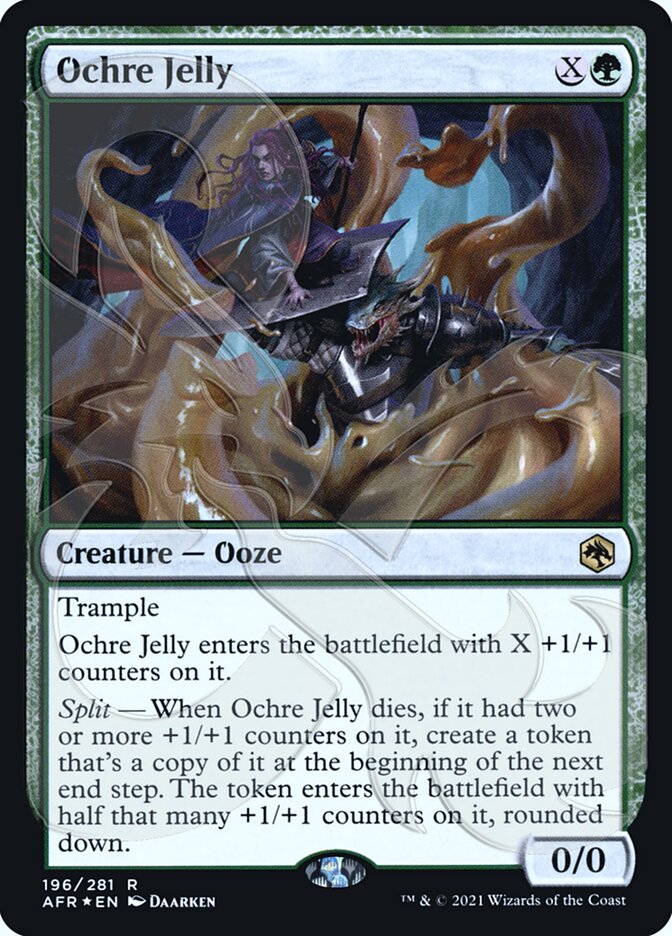 Ochre Jelly (Ampersand Promo) [Dungeons & Dragons: Adventures in the Forgotten Realms Promos] | D20 Games