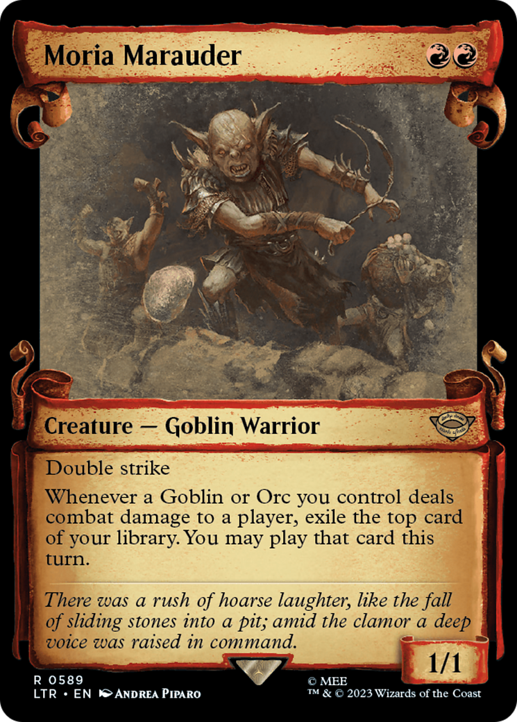 Moria Marauder [The Lord of the Rings: Tales of Middle-Earth Showcase Scrolls] | D20 Games