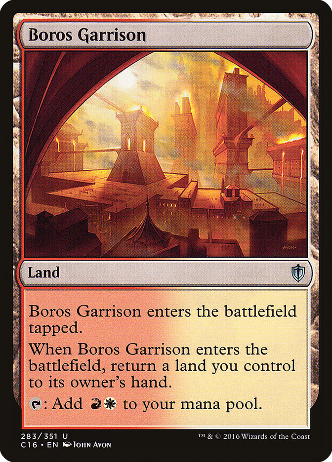 Boros Garrison [Commander 2016] | D20 Games