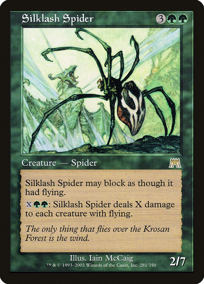 Silklash Spider [Onslaught] | D20 Games