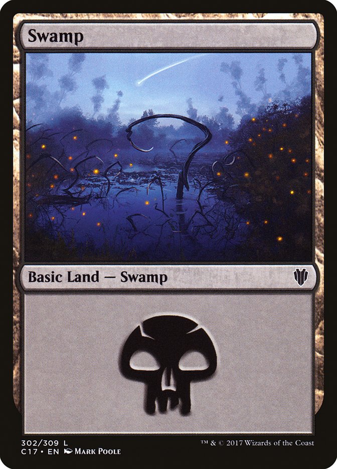 Swamp (302) [Commander 2017] | D20 Games