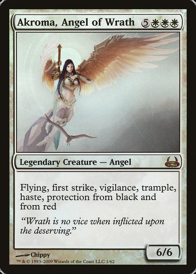 Akroma, Angel of Wrath [Duel Decks: Divine vs. Demonic] | D20 Games