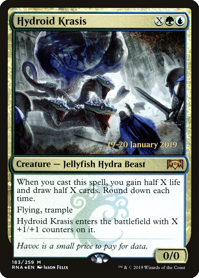 Hydroid Krasis [Ravnica Allegiance Prerelease Promos] | D20 Games