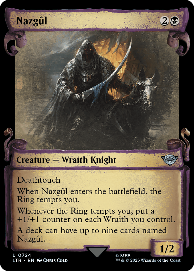 Nazgul (0724) [The Lord of the Rings: Tales of Middle-Earth Showcase Scrolls] | D20 Games