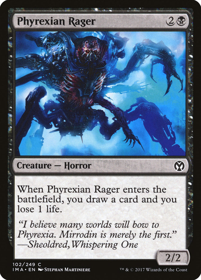 Phyrexian Rager [Iconic Masters] | D20 Games