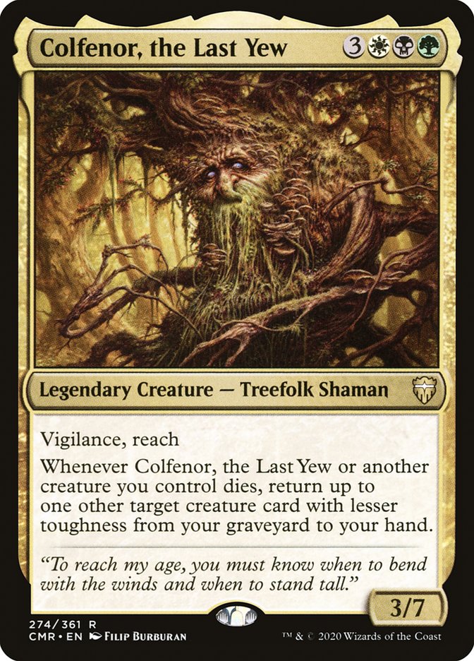 Colfenor, the Last Yew [Commander Legends] | D20 Games