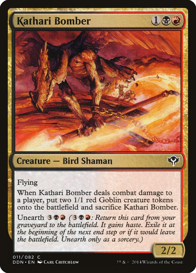 Kathari Bomber [Duel Decks: Speed vs. Cunning] | D20 Games