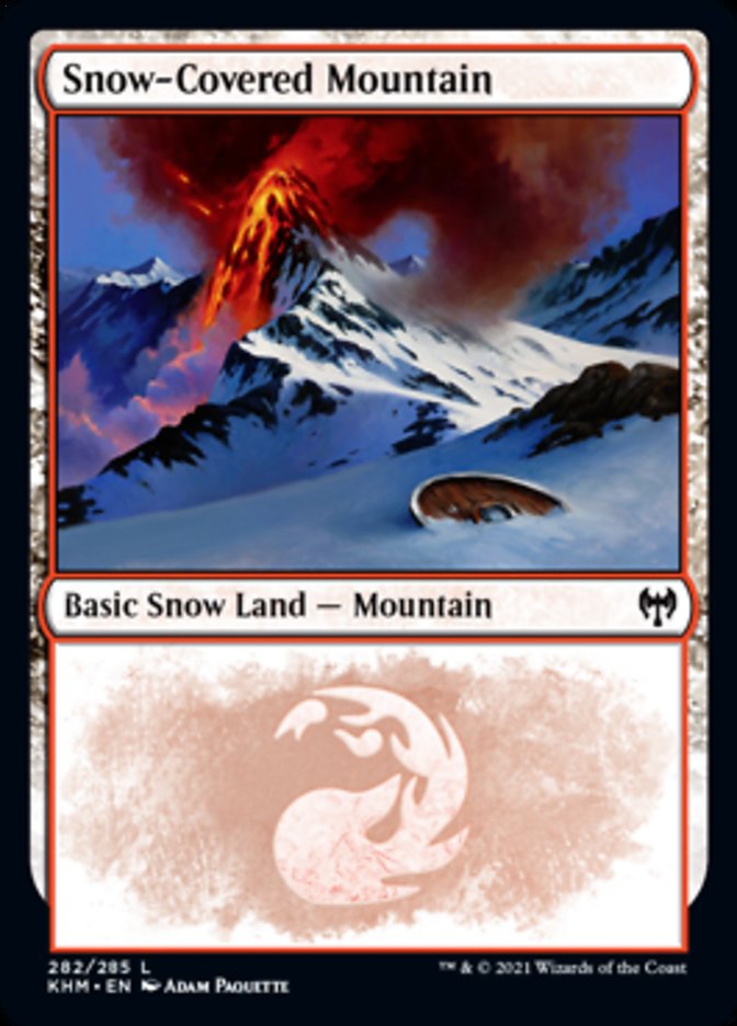 Snow-Covered Mountain (282) [Kaldheim] | D20 Games