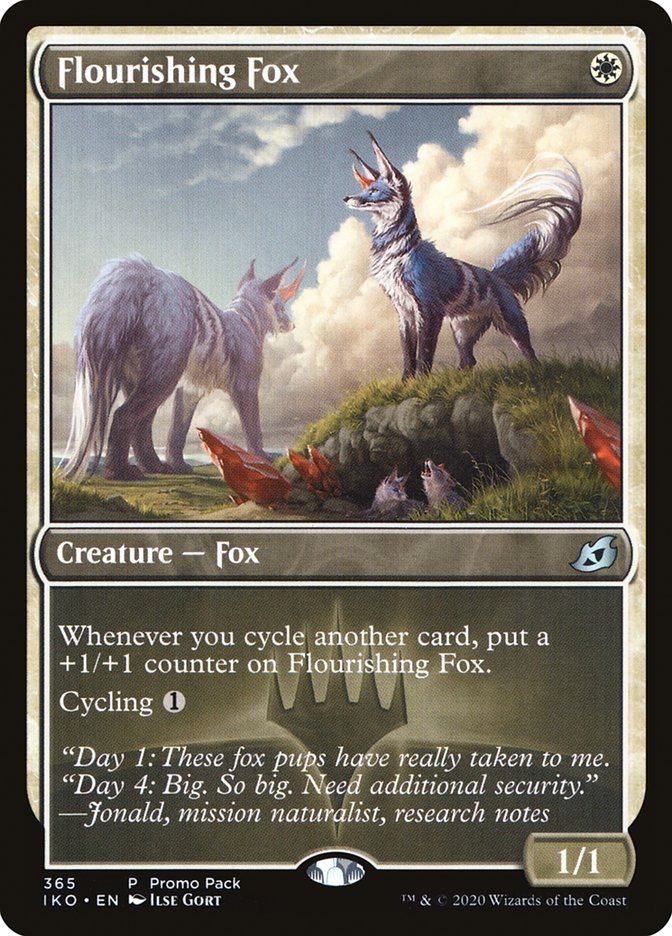 Flourishing Fox (Promo Pack) [Ikoria: Lair of Behemoths Promos] | D20 Games