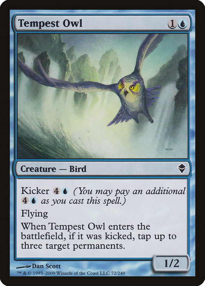 Tempest Owl [Zendikar] | D20 Games