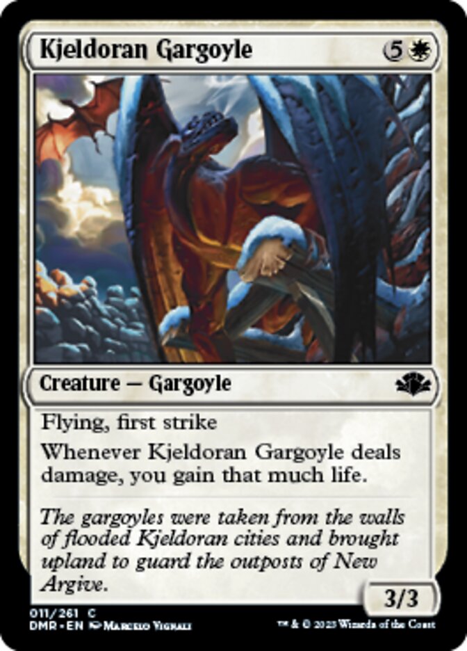 Kjeldoran Gargoyle [Dominaria Remastered] | D20 Games