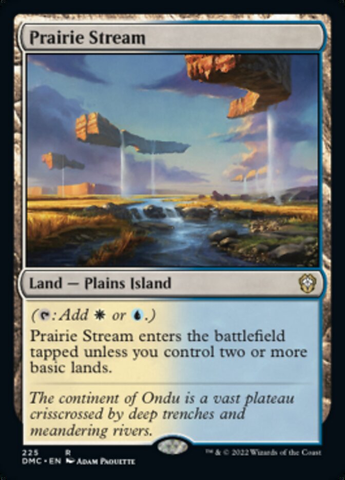 Prairie Stream [Dominaria United Commander] | D20 Games