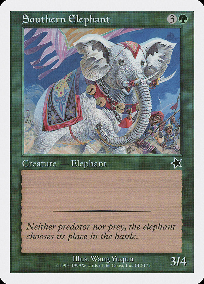 Southern Elephant [Starter 1999] | D20 Games