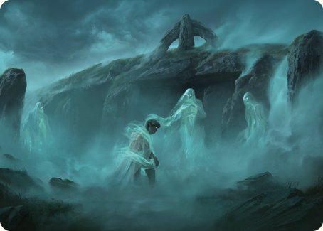 Fog on the Barrow-Downs Art Card [The Lord of the Rings: Tales of Middle-earth Art Series] | D20 Games