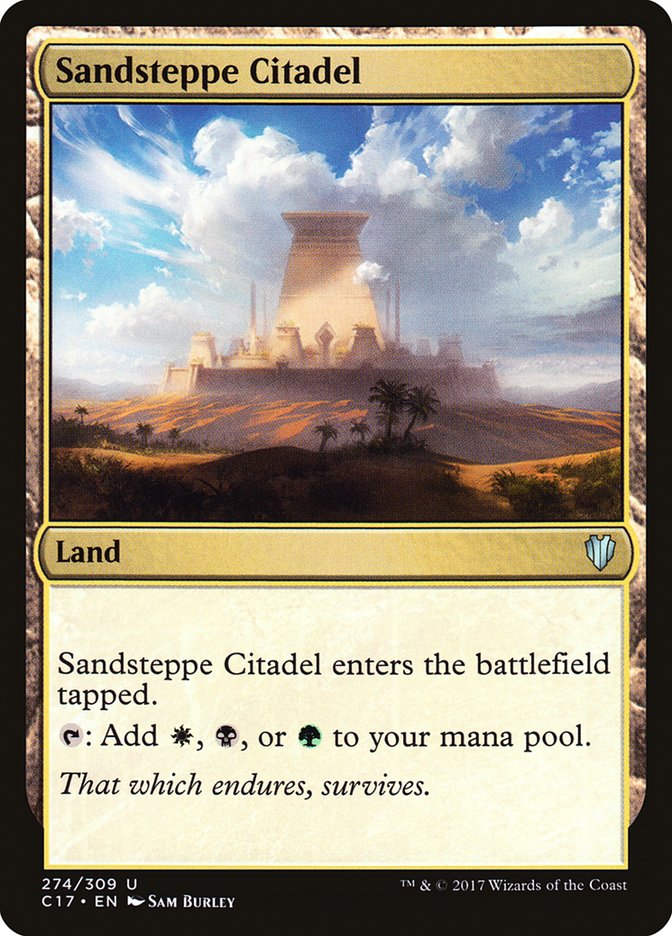 Sandsteppe Citadel [Commander 2017] | D20 Games