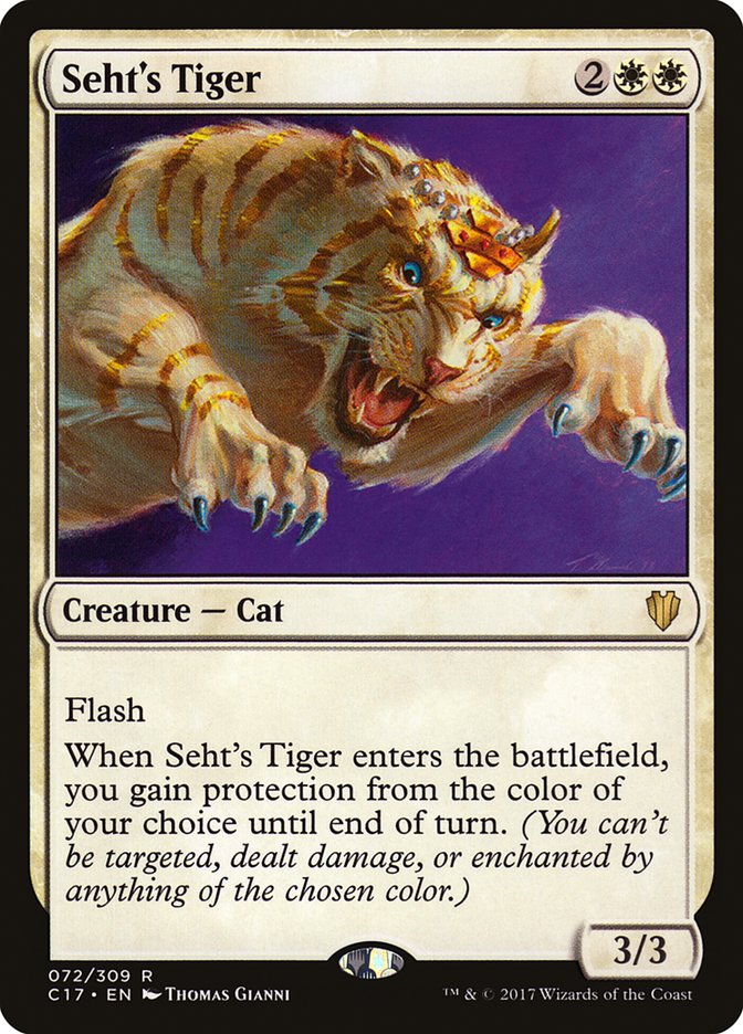 Seht's Tiger [Commander 2017] | D20 Games