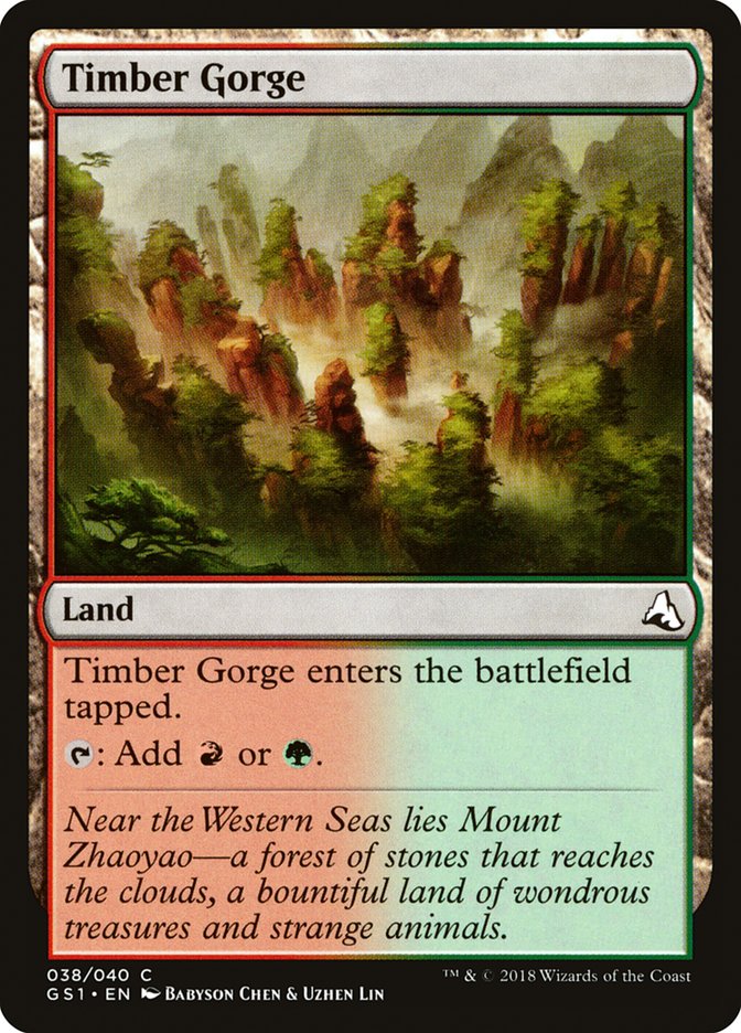 Timber Gorge [Global Series Jiang Yanggu & Mu Yanling] | D20 Games