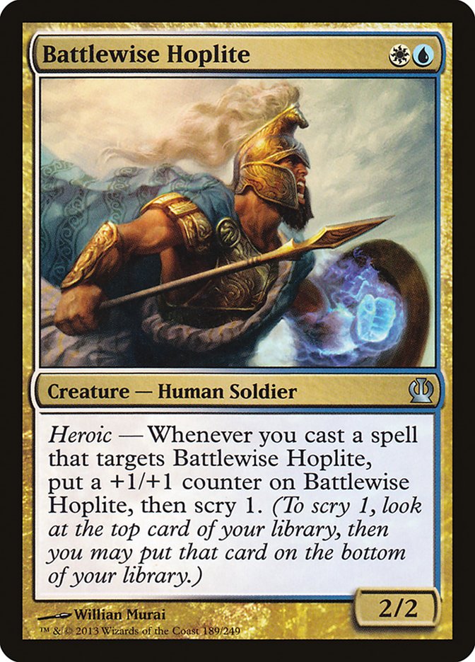 Battlewise Hoplite [Theros] | D20 Games