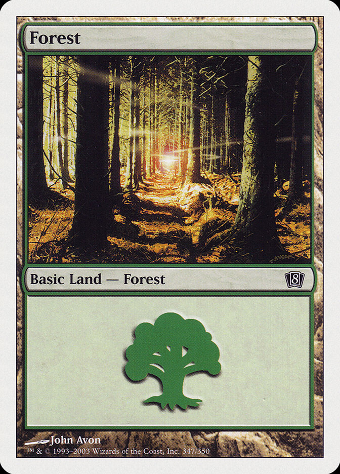 Forest (347) [Eighth Edition] | D20 Games