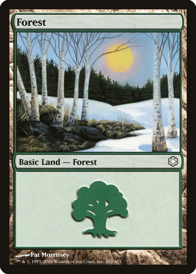 Forest (382) [Coldsnap Theme Decks] | D20 Games