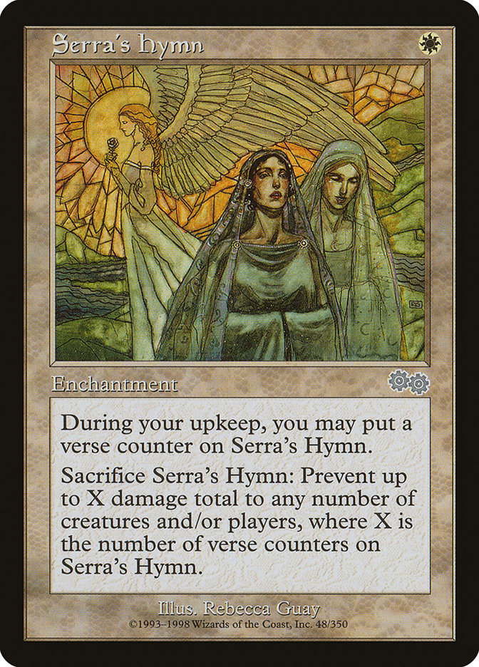 Serra's Hymn [Urza's Saga] | D20 Games