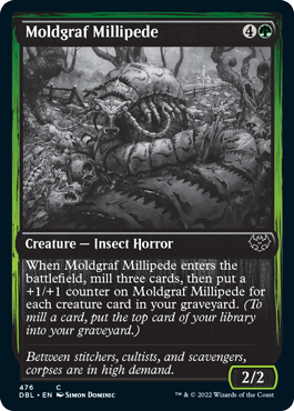 Moldgraf Millipede [Innistrad: Double Feature] | D20 Games